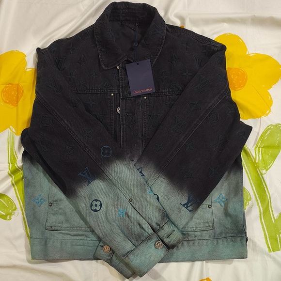 Louis Vuitton Gradient Denim Jacket - Picture 2 of 10